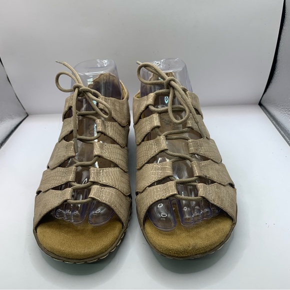 Naturalizer - Natural Soul BEATRICE Lace Up Sandal Open toe Comfort size 7.5W - Picture 4 of 8